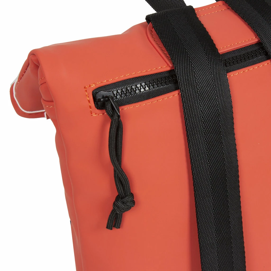 New Rebels ® Mart - Rolltop - Rugzak - Waterafstotend - Orange - Small II - Rugtas 9 New Rebels ® Mart - Rolltop - Rugzak - Waterafstotend - Orange - Small II - Rugtas - Afbeelding 7
