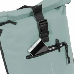 New Rebels ® Mart - Rolltop - Rugzak - Waterafstotend- Zacht Blauw - Large II - Rugtas -reis winkel new rebels mart rolltop rugzak waterafstotend zach 11