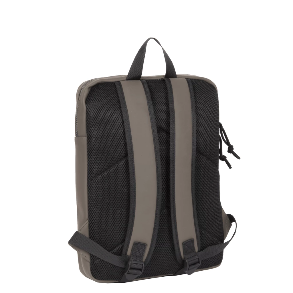 New Rebels ® Mart - Rugzak - Waterafstotend - Laptoptas 13 Inch - Rugtas - Taupe 5 New Rebels ® Mart - Rugzak - Waterafstotend - Laptoptas 13 Inch - Rugtas - Taupe - Afbeelding 3