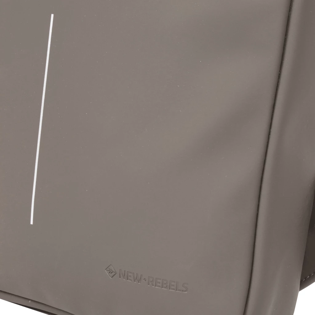 New Rebels ® Mart - Rugzak - Waterafstotend - Laptoptas 13 Inch - Rugtas - Taupe 6 New Rebels ® Mart - Rugzak - Waterafstotend - Laptoptas 13 Inch - Rugtas - Taupe - Afbeelding 4