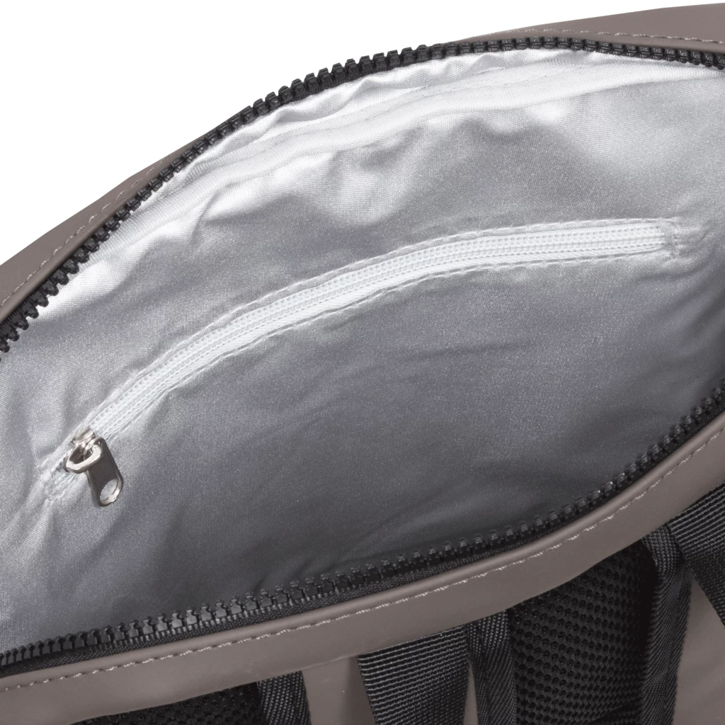 New Rebels ® Mart - Rugzak - Waterafstotend - Laptoptas 13 Inch - Rugtas - Taupe 10 New Rebels ® Mart - Rugzak - Waterafstotend - Laptoptas 13 Inch - Rugtas - Taupe - Afbeelding 8