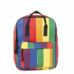 New Rebels ® Mart - Rugzak - Waterafstotend - Regenboog - Rainbow - Rugtas