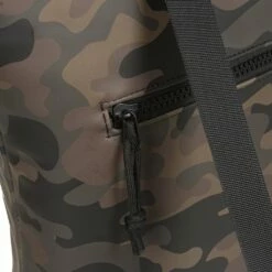 New Rebels ® Mart - Top Zip - Waterafstotend -Rugtas - Laptoptas 14Inch. - Shopper -Brown Camouflage -reis winkel new rebels mart top zip waterafstotend rugtas lapt 5