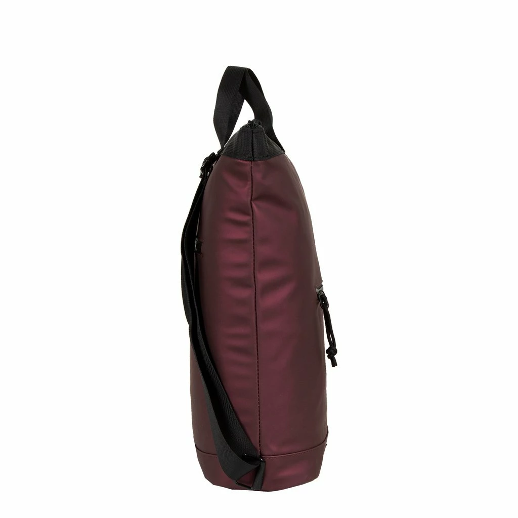 New Rebels ® Mart - Top Zip - Waterafstotend -Rugtas - Laptoptas 14Inch. - Shopper - Metallic Burgundy 3 New Rebels ® Mart - Top Zip - Waterafstotend -Rugtas - Laptoptas 14Inch. - Shopper - Metallic Burgundy