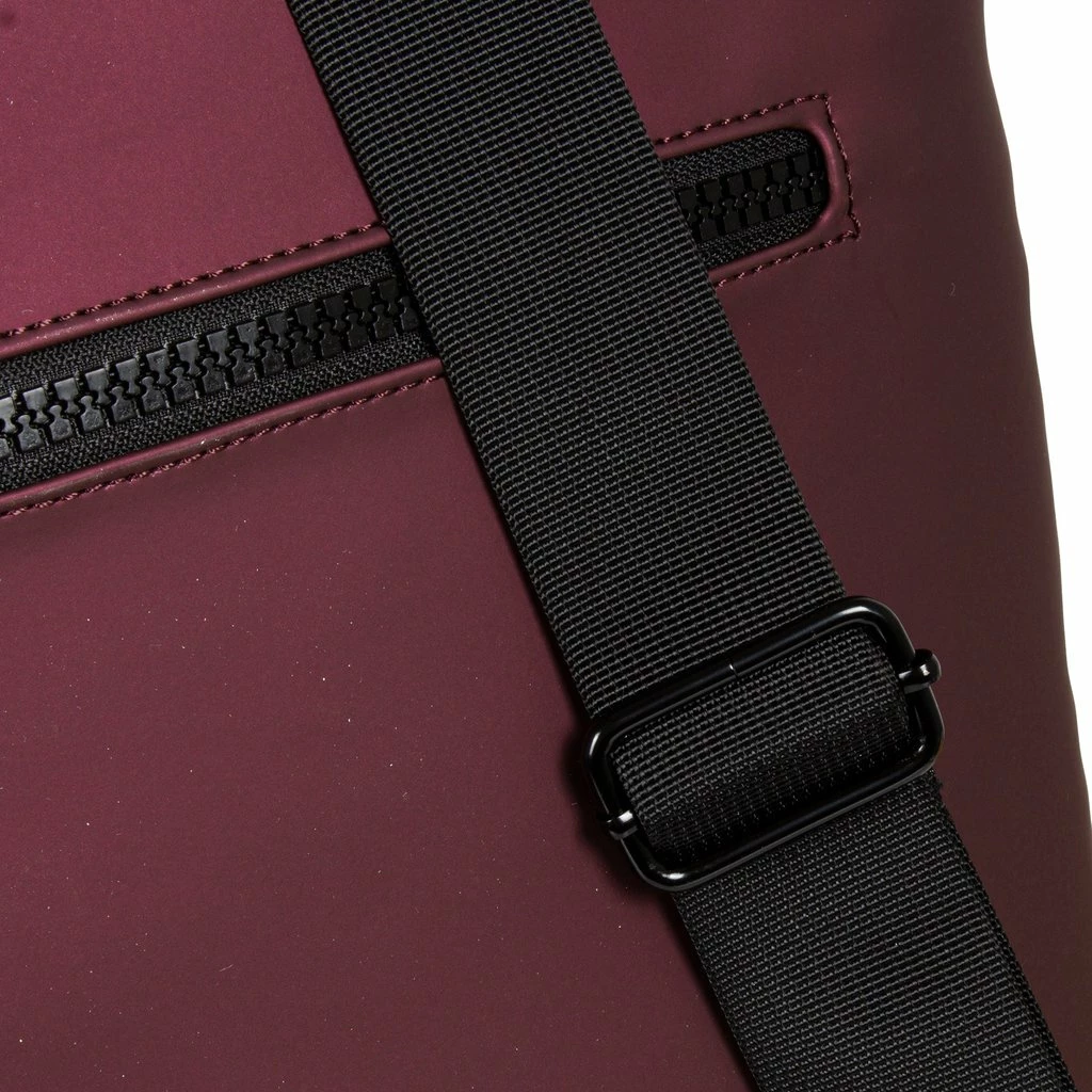 New Rebels ® Mart - Top Zip - Waterafstotend -Rugtas - Laptoptas 14Inch. - Shopper - Metallic Burgundy 10 New Rebels ® Mart - Top Zip - Waterafstotend -Rugtas - Laptoptas 14Inch. - Shopper - Metallic Burgundy - Afbeelding 8