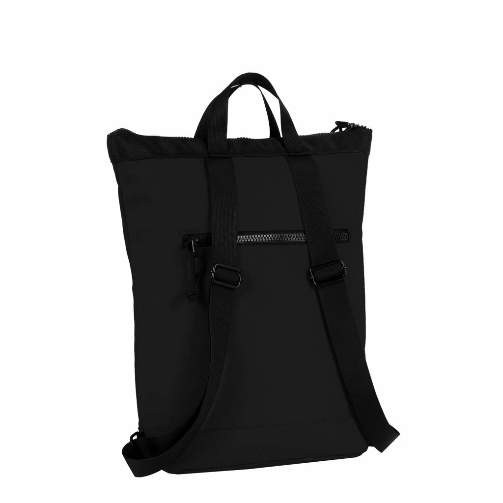 New Rebels ® Mart - Top Zip - Waterafstotend -Rugtas - Laptoptas 13,3 Inch. - Shopper - Zwart 4 New Rebels ® Mart - Top Zip - Waterafstotend -Rugtas - Laptoptas 13,3 Inch. - Shopper - Zwart - Afbeelding 2