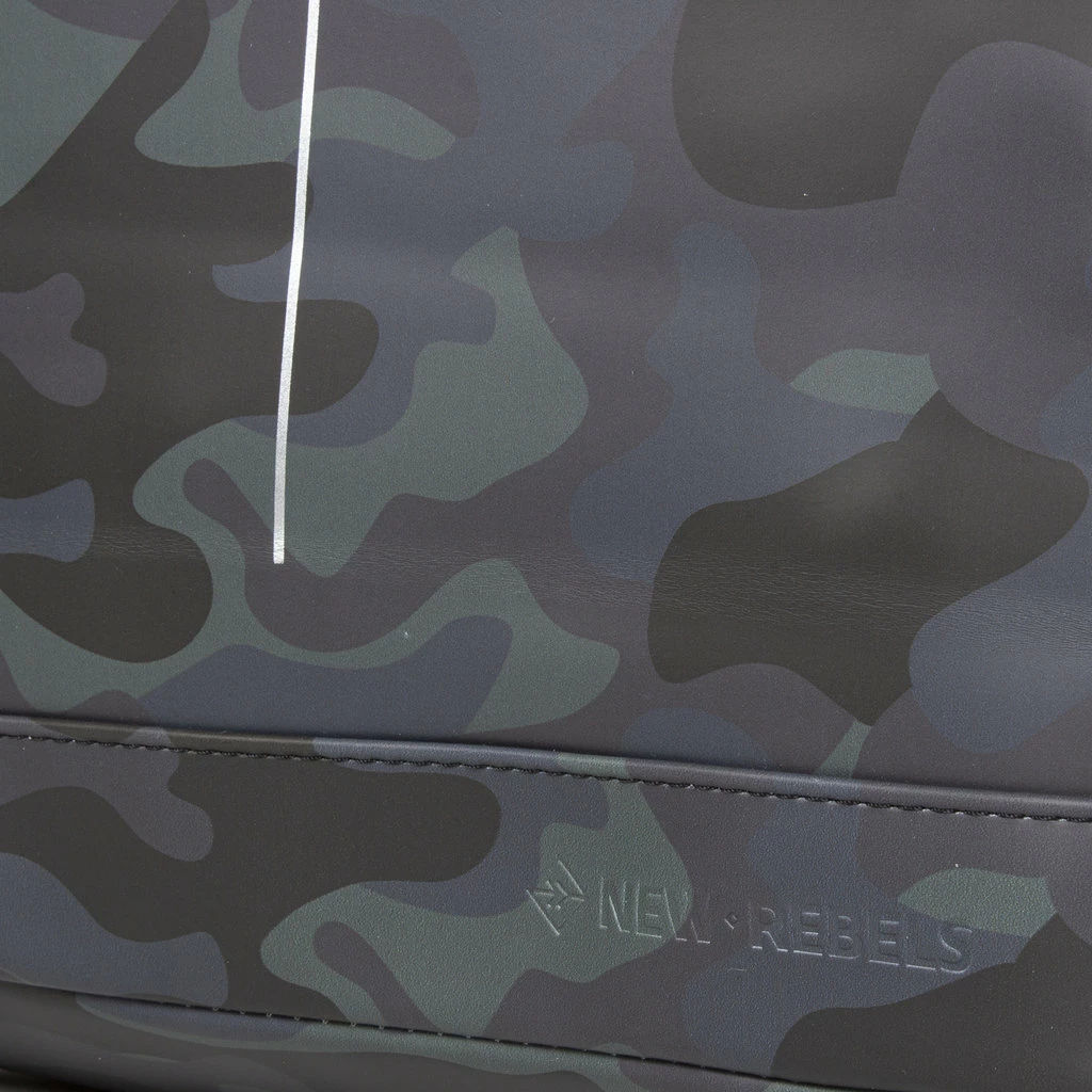 New Rebels ® Mart - Top Zip - Waterafstotend -Rugtas - Laptoptas 14Inch. - Shopper - Camouflage 5 New Rebels ® Mart - Top Zip - Waterafstotend -Rugtas - Laptoptas 14Inch. - Shopper - Camouflage - Afbeelding 3