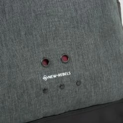 New Rebels ® Morris Big Roll Top Rugzak Black 2Tone 16L 27X15X47CM 19 New Rebels ® Morris Big Roll Top Rugzak Black 2Tone 16L 27X15X47CM -reis winkel new rebels morris big roll top rugzak black 2tone 8