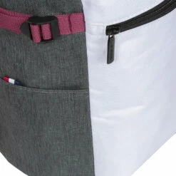 New Rebels ® Morris Big Roll Top Rugzak White 2Tone 16L 27X15X47CM -reis winkel new rebels morris big roll top rugzak white 2tone 5