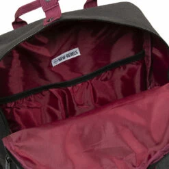 New Rebels ® Morris Rugtas Black 2Tone 10L 26X10X35CM 17 New Rebels ® Morris Rugtas Black 2Tone 10L 26X10X35CM -reis winkel new rebels morris rugtas black 2tone 10l 26x10x35c 7