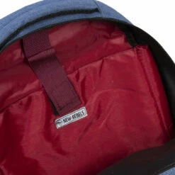 New Rebels ® Morris Rugtas Met 3 Vakken Soft Blue 2 Tone 31X19X46CM -reis winkel new rebels morris rugtas met 3 vakken soft blue 2 2