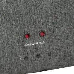 New Rebels ® Morris Rugzak Black 2Tone 14L 23X16X37CM -reis winkel new rebels morris rugzak black 2tone 14l 23x16x37c 8