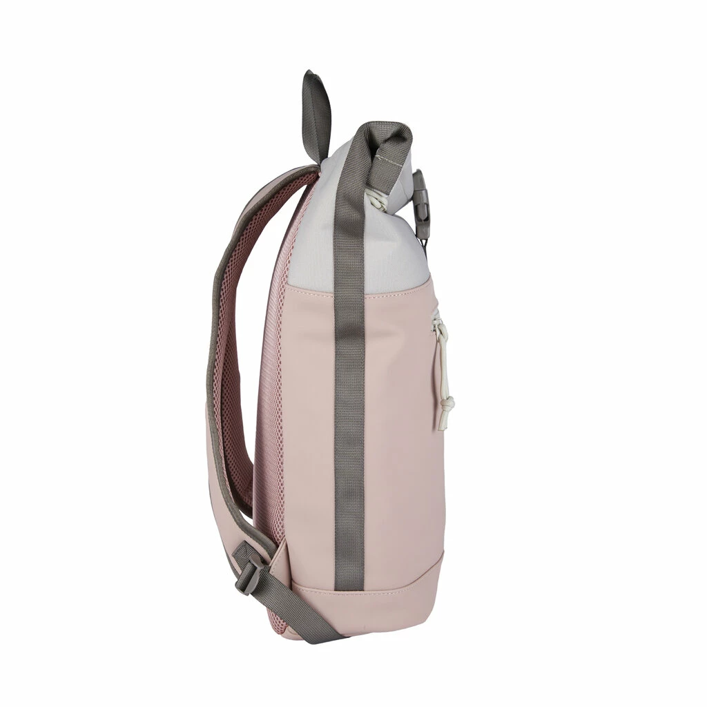 New Rebels Backham New York Oud Roze Grijs19L Rolltop Rugzak Waterafstotend Laptop 15.6 4 New Rebels Backham New York Oud Roze Grijs19L Rolltop Rugzak Waterafstotend Laptop 15.6 - Afbeelding 2