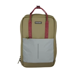 New Rebels Bowie - Cape Coral Handel Rugzak Reflecterend Vak Olijf -reis winkel new rebels new rebels bowie cape coral handel rugz 2