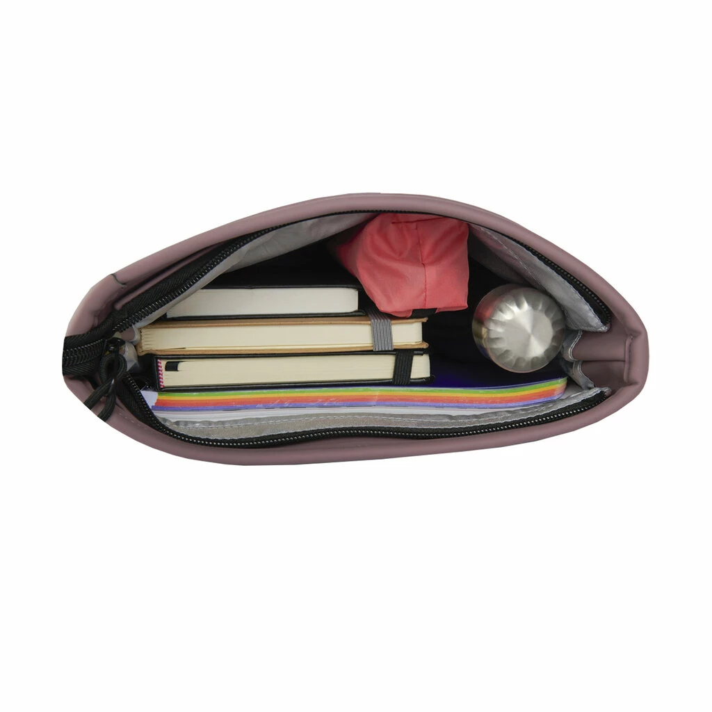 New Rebels Bowie Los Angeles Lila 9L Rugtas Rolltop Reflectie Waterafstotend 5 New Rebels Bowie Los Angeles Lila 9L Rugtas Rolltop Reflectie Waterafstotend - Afbeelding 3