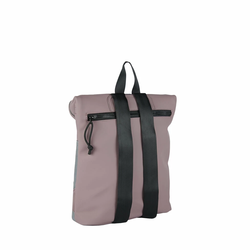 New Rebels Bowie Los Angeles Lila 9L Rugtas Rolltop Reflectie Waterafstotend 3 New Rebels Bowie Los Angeles Lila 9L Rugtas Rolltop Reflectie Waterafstotend