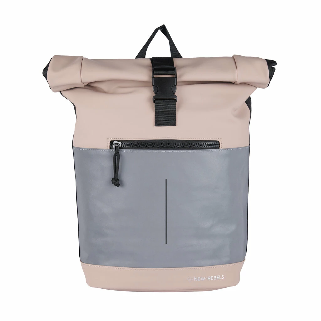 New Rebels Bowie New York Oud Roze 16L Rugzak Rolltop Waterafstotend Laptop 15.6 8 New Rebels Bowie New York Oud Roze 16L Rugzak Rolltop Waterafstotend Laptop 15.6 - Afbeelding 6