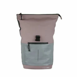 New Rebels Bowie New York Paars 16L Rugzak Rolltop Reflectie Waterafstotend Laptop 15.6 -reis winkel new rebels new rebels bowie new york paars 16l rug 4