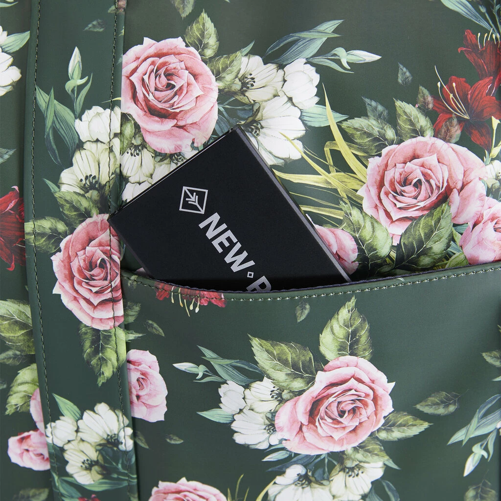 New Rebels Flora Weston Duffel 39L Trolley Donkergroen 8 New Rebels Flora Weston Duffel 39L Trolley Donkergroen - Afbeelding 6