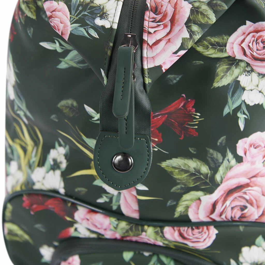 New Rebels Flora Weston Duffel 39L Trolley Donkergroen 10 New Rebels Flora Weston Duffel 39L Trolley Donkergroen - Afbeelding 8