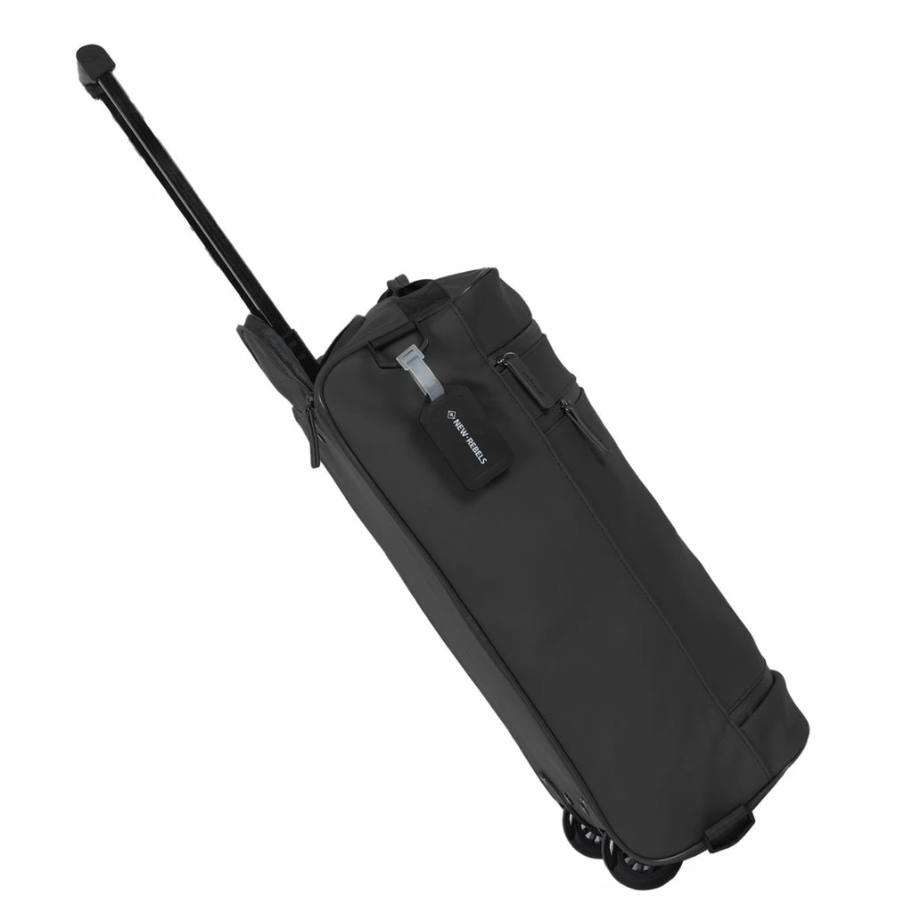 New Rebels Harper Laredo Zwart 29L On Board Trolley Rolkoffer Waterafstotende Koffer 4 New Rebels Harper Laredo Zwart 29L On Board Trolley Rolkoffer Waterafstotende Koffer - Afbeelding 2