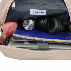 New Rebels Julan Eugene Rugzak 12L Oud Roze Waterafstotend -reis winkel new rebels new rebels julan eugene rugzak 12l oud 4