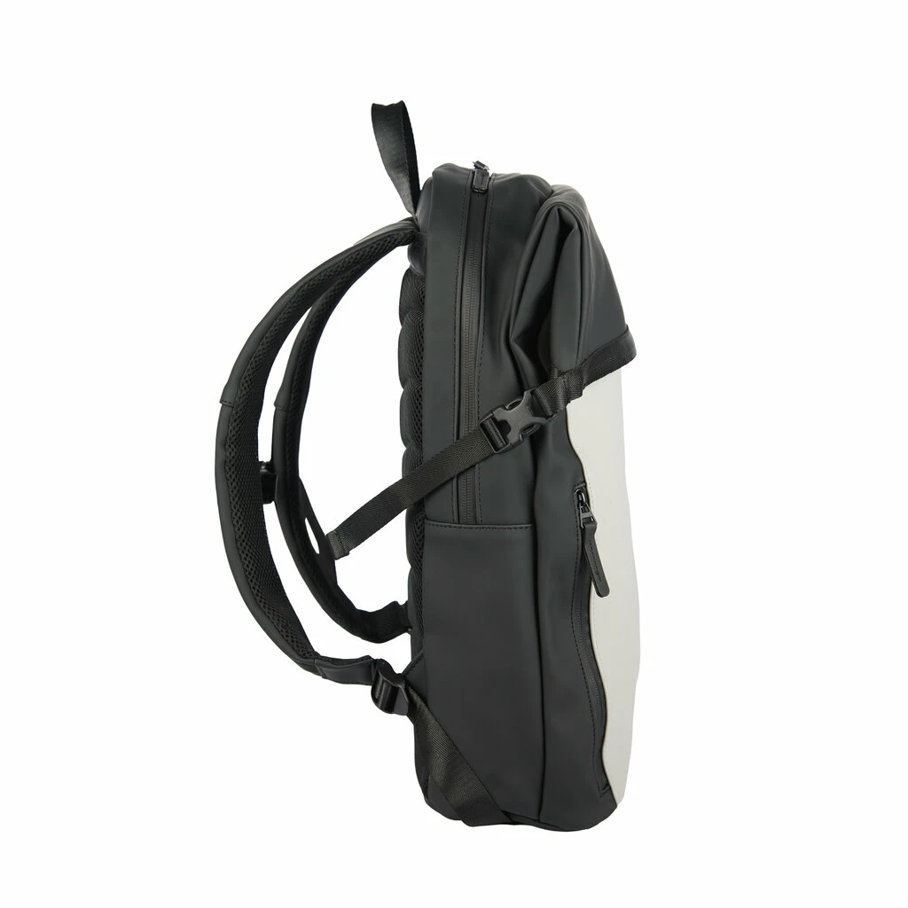 New Rebels Julan Eugene Rugzak 12L Zwart Waterafstotend 4 New Rebels Julan Eugene Rugzak 12L Zwart Waterafstotend - Afbeelding 2