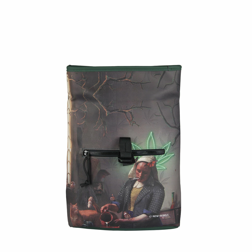 New Rebels Mart Art Los Angeles Melkmeisje Mini 7L Rugzak Rolltop Waterafstotend 7 New Rebels Mart Art Los Angeles Melkmeisje Mini 7L Rugzak Rolltop Waterafstotend - Afbeelding 5