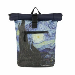 New Rebels Mart Art New York Starry Night 19L Rugzak Rolltop Waterafstotend -reis winkel new rebels new rebels mart art new york starry nig 4