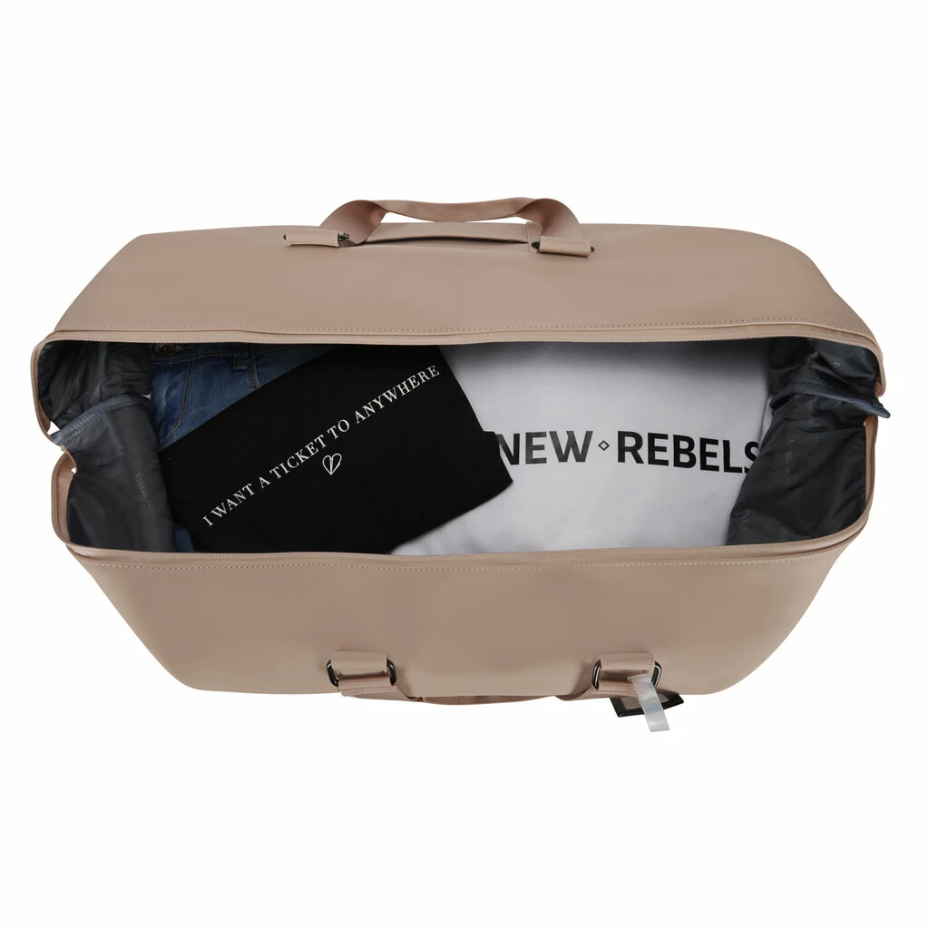 New Rebels Mart Weston Duffel Oud Roze Trolley Waterafstotend 5 New Rebels Mart Weston Duffel Oud Roze Trolley Waterafstotend - Afbeelding 3