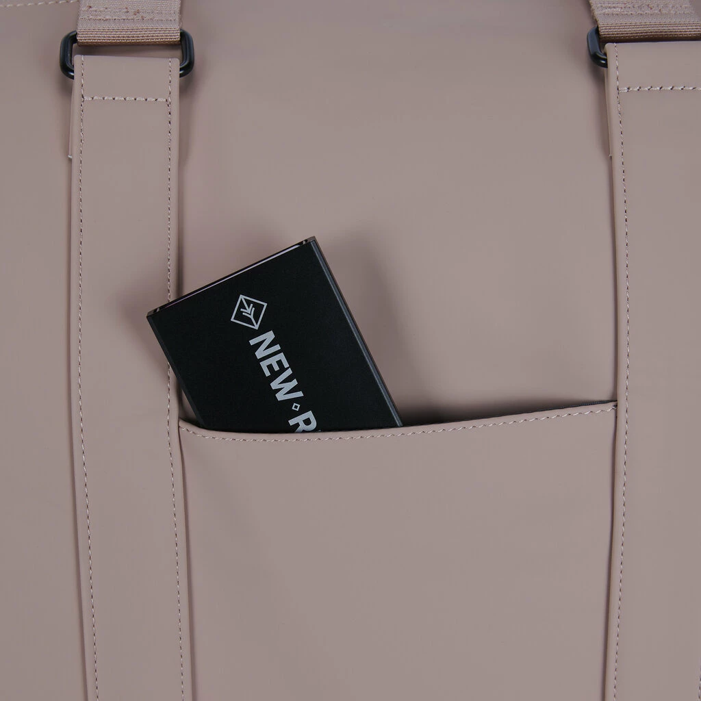 New Rebels Mart Weston Duffel Oud Roze Trolley Waterafstotend 8 New Rebels Mart Weston Duffel Oud Roze Trolley Waterafstotend - Afbeelding 6