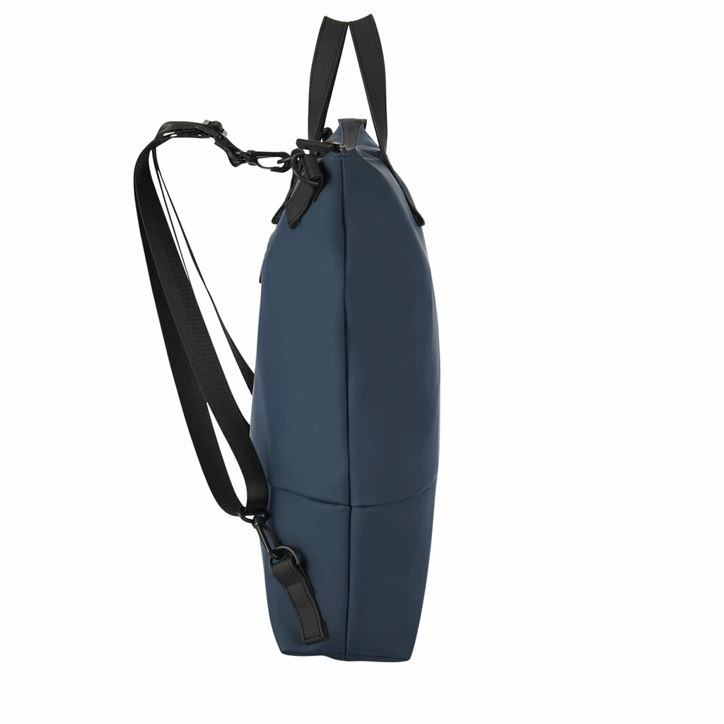 New Rebels Matteo Milburn Donker Blauw 18L Rugzak Shopper Waterafstotend Laptop 15.6 4 New Rebels Matteo Milburn Donker Blauw 18L Rugzak Shopper Waterafstotend Laptop 15.6 - Afbeelding 2