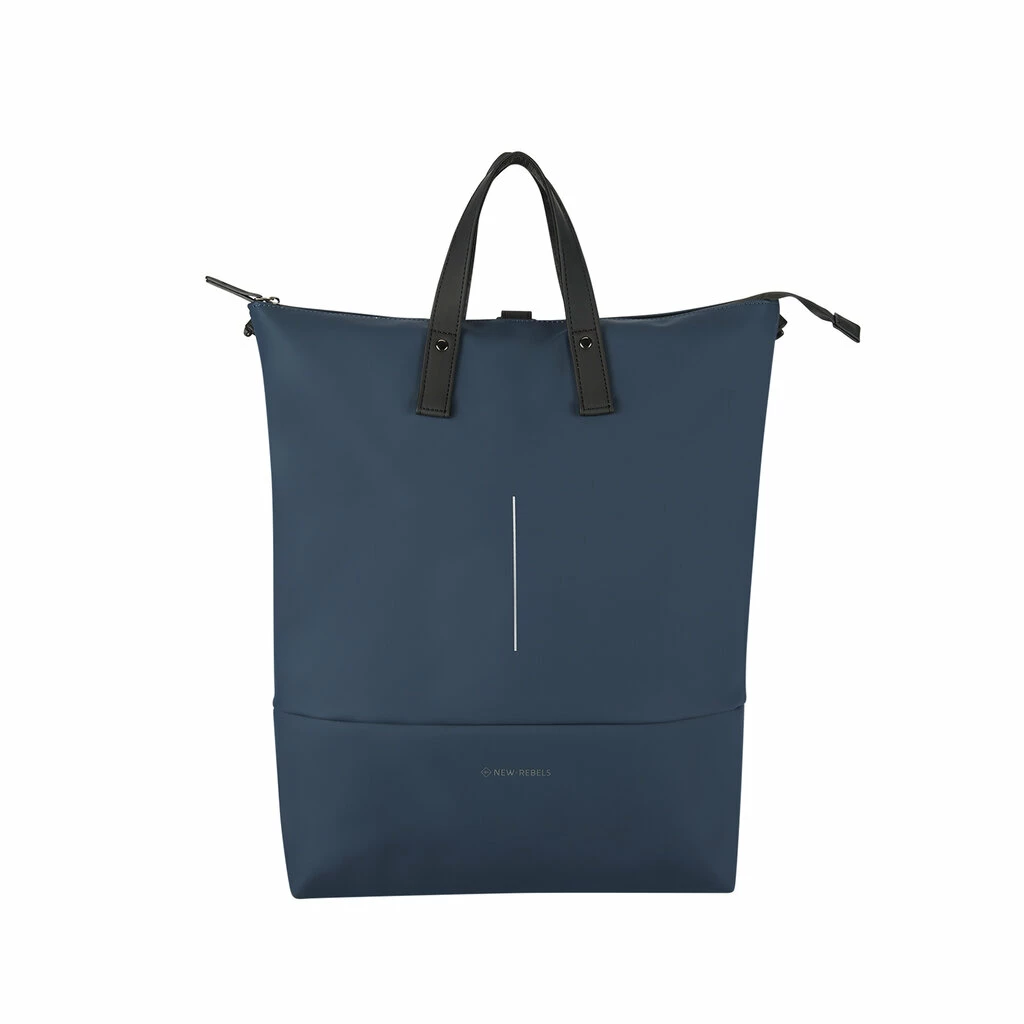 New Rebels Matteo Milburn Donker Blauw 18L Rugzak Shopper Waterafstotend Laptop 15.6 7 New Rebels Matteo Milburn Donker Blauw 18L Rugzak Shopper Waterafstotend Laptop 15.6 - Afbeelding 5