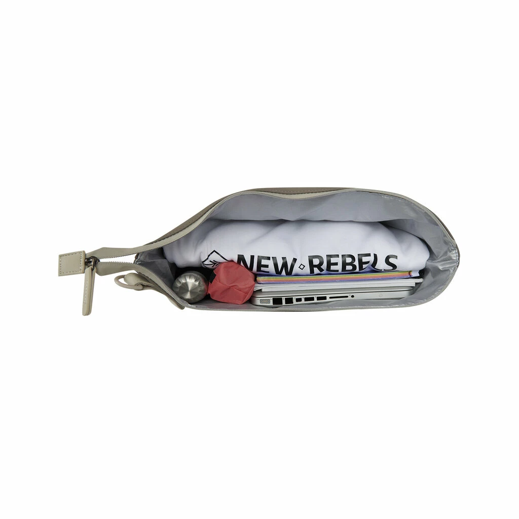 New Rebels Matteo Milburn Taupe 18L Rugzak Shopper Waterafstotend Laptop 15.6 5 New Rebels Matteo Milburn Taupe 18L Rugzak Shopper Waterafstotend Laptop 15.6 - Afbeelding 3