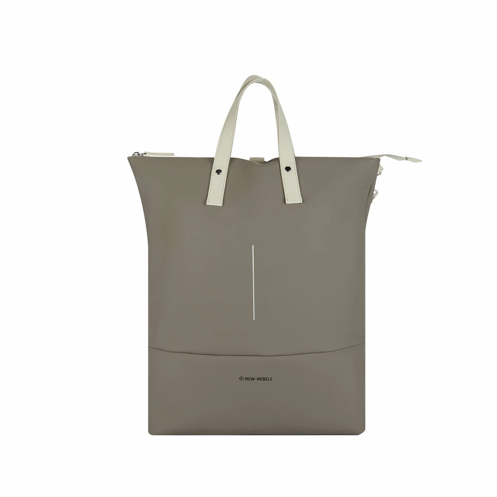 New Rebels Matteo Milburn Taupe 18L Rugzak Shopper Waterafstotend Laptop 15.6 7 New Rebels Matteo Milburn Taupe 18L Rugzak Shopper Waterafstotend Laptop 15.6 - Afbeelding 5