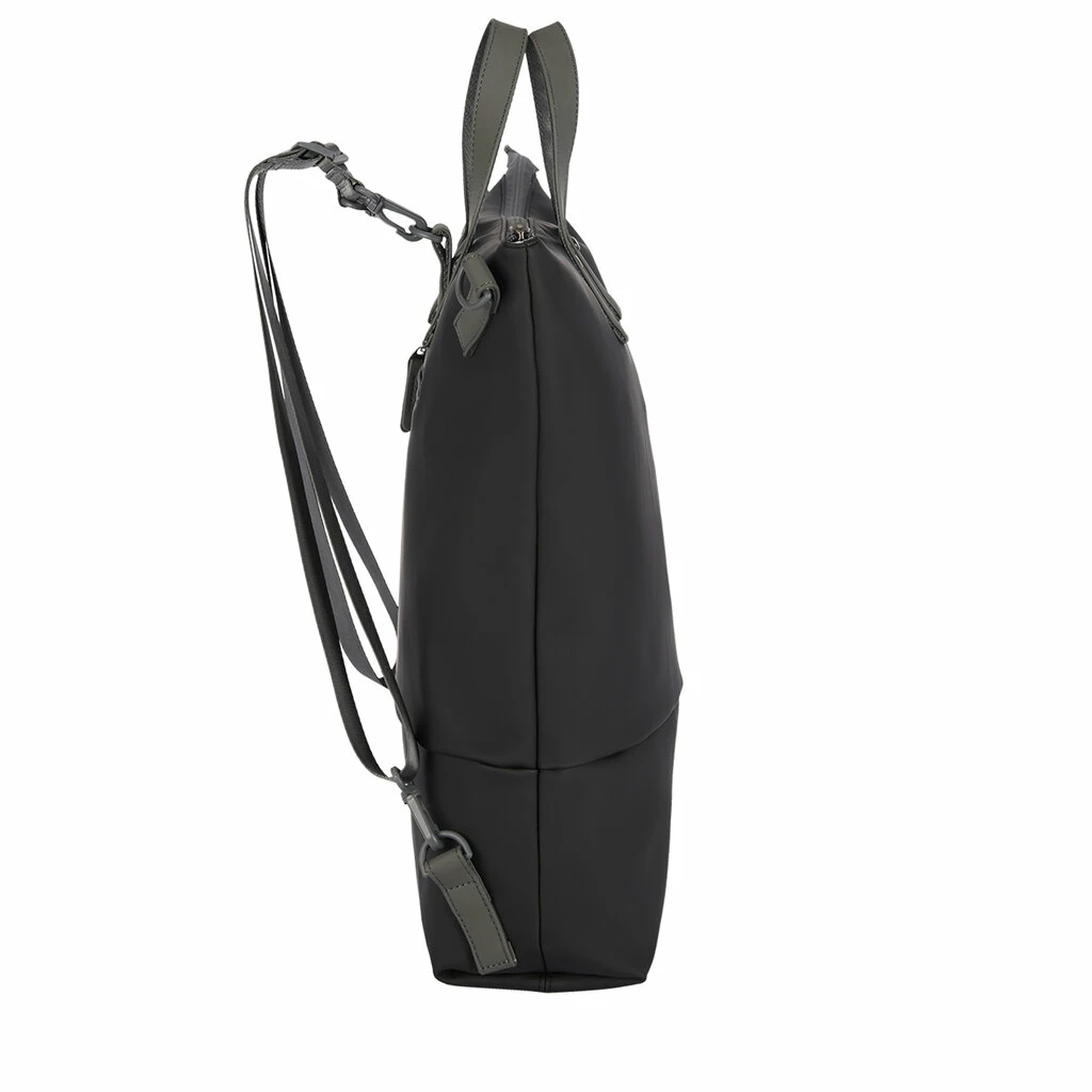 New Rebels Matteo Milburn Zwart 18L Rugzak Shopper Waterafstotend Laptop 15.6 4 New Rebels Matteo Milburn Zwart 18L Rugzak Shopper Waterafstotend Laptop 15.6 - Afbeelding 2