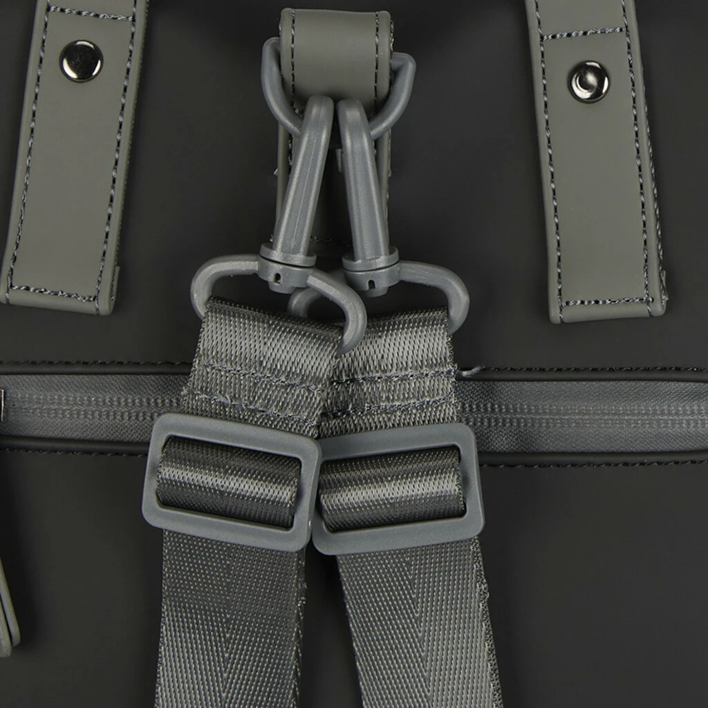 New Rebels Matteo Milburn Zwart 18L Rugzak Shopper Waterafstotend Laptop 15.6 6 New Rebels Matteo Milburn Zwart 18L Rugzak Shopper Waterafstotend Laptop 15.6 - Afbeelding 4