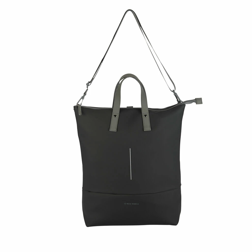 New Rebels Matteo Milburn Zwart 18L Rugzak Shopper Waterafstotend Laptop 15.6 7 New Rebels Matteo Milburn Zwart 18L Rugzak Shopper Waterafstotend Laptop 15.6 - Afbeelding 5