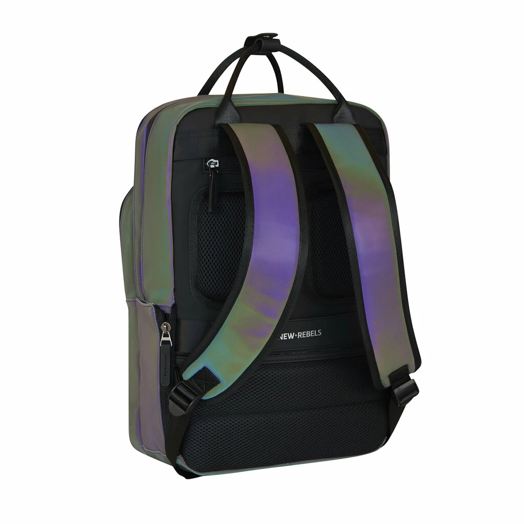 New Rebels Reflect Milwaukee Two Tone Reflectie 19L Rugzak Waterafstotend Laptop 15.6 3 New Rebels Reflect Milwaukee Two Tone Reflectie 19L Rugzak Waterafstotend Laptop 15.6