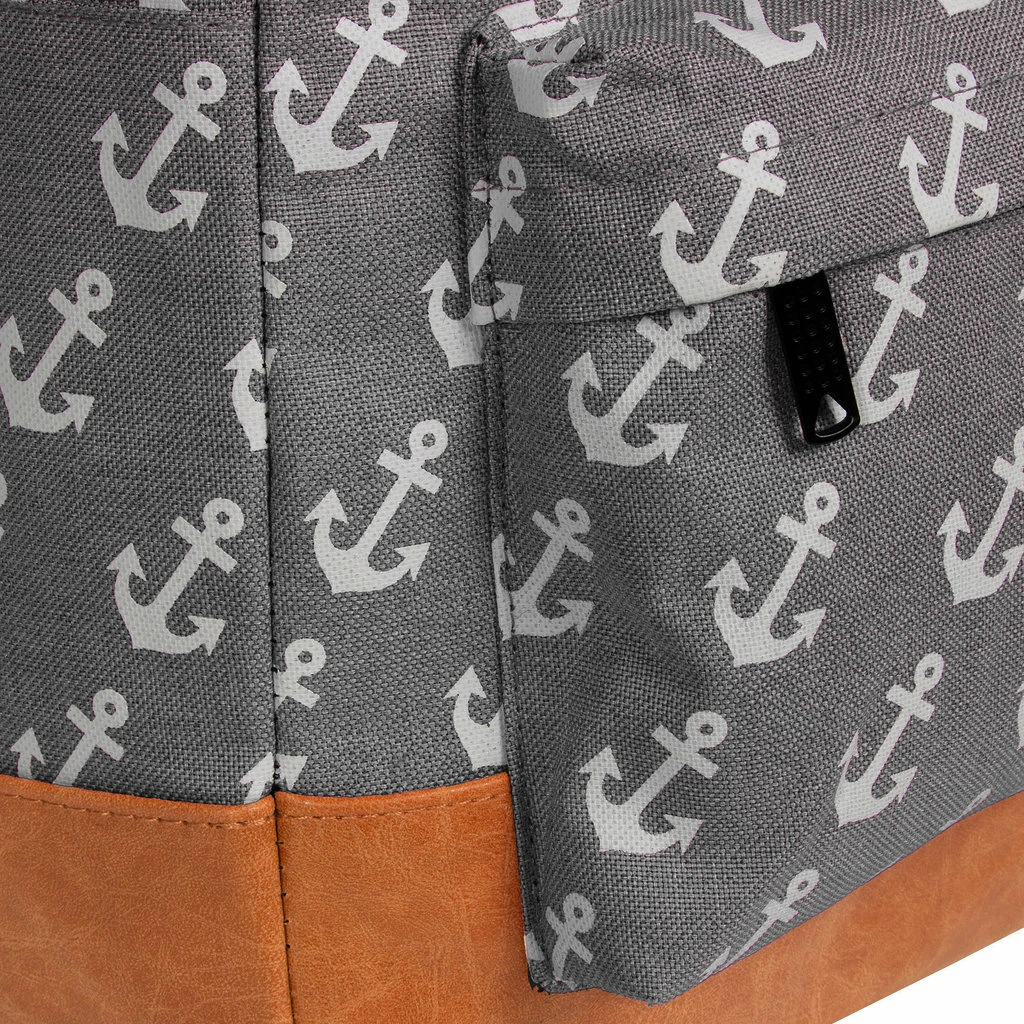 New Rebels ® Sealife Rugtas Antacite 4 New Rebels ® Sealife Rugtas Antacite - Afbeelding 2