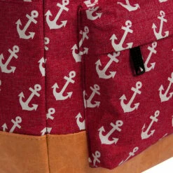 New Rebels ® Sealife Rugtas Burgundy -reis winkel new rebels sealife rugtas burgundy 2