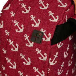 New Rebels ® Sealife Rugtas Burgundy -reis winkel new rebels sealife rugtas burgundy 4