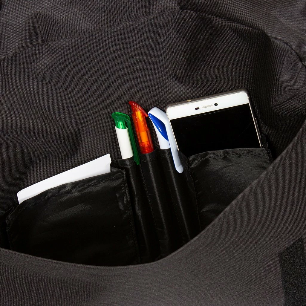 New Rebels ® Solar 25 - Medium SchoudertasA5 - Crossbodytas Met Flap - Zwart 9 New Rebels ® Solar 25 - Medium SchoudertasA5 - Crossbodytas Met Flap - Zwart - Afbeelding 7