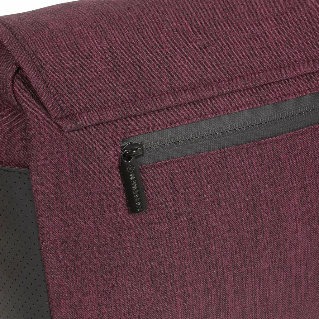 New Rebels ® Solar 25 - Medium SchoudertasA5 - Crossbodytas Met Flap - Burgundy 7 New Rebels ® Solar 25 - Medium SchoudertasA5 - Crossbodytas Met Flap - Burgundy - Afbeelding 5