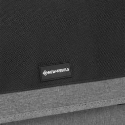 New Rebels ® Solar 26 -A4 - Large Schoudertas - Laptoptas 15,6 - Grijs -reis winkel new rebels solar 26 a4 large schoudertas laptoptas 4