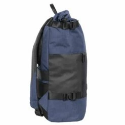 New Rebels ® Solar - Rolltop - Rugzak - Shadow Blue - 20L-Backpack - Waterafstotend - Rugtas -reis winkel new rebels solar rolltop rugzak shadow blue 20l ba 1