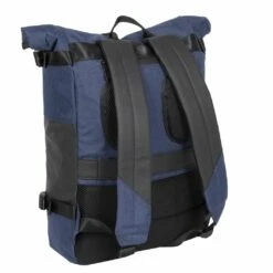 New Rebels ® Solar - Rolltop - Rugzak - Shadow Blue - 20L-Backpack - Waterafstotend - Rugtas -reis winkel new rebels solar rolltop rugzak shadow blue 20l ba 2