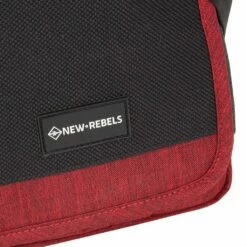 New Rebels ® Solar - Schoudertas - Crossbody - Flapover - Polyester - Burgundy -reis winkel new rebels solar schoudertas crossbody flapover po 4