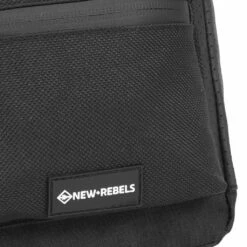 New Rebels ® Solar - Schoudertas - Crossbody - Polyester -Zwart -reis winkel new rebels solar schoudertas crossbody polyester z 6