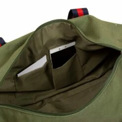 New Rebels ® Stan - Canvas - Sporttas - Weekendtas - Olijf -reis winkel new rebels stan canvas sporttas weekendtas olijf 2